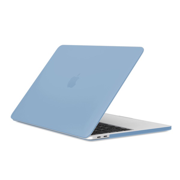 Защитный чехол iCult Hard Case Blue для MacBook Pro 13&quot; 2016/17/18 Touch Bar голубой