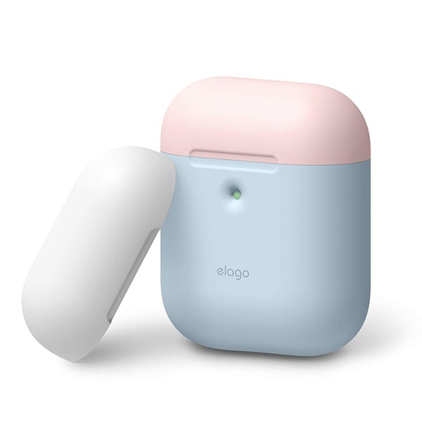      Elago A2 Duo  Apple AirPods 2 Wireless Charging Case // EAP2DO-PBL-PKWH