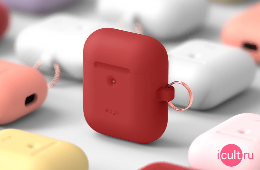 Elago A2 Hang Red  Apple AirPods 2 Wireless Charging Case
