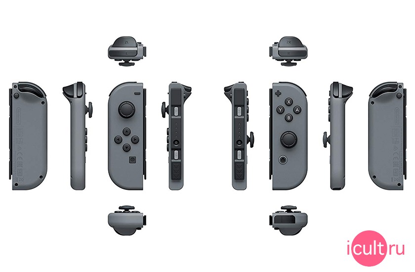 Nintendo Joy-Con Controllers Grey