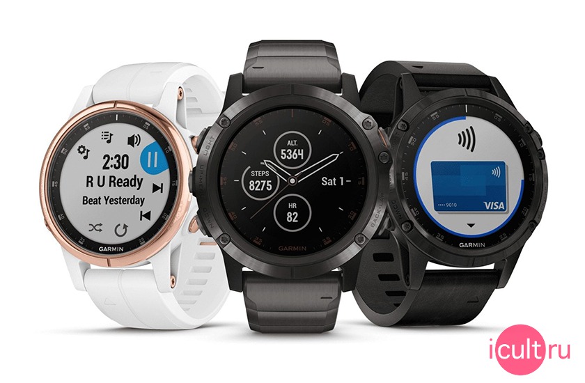Garmin Fenix 5S Plus White/Seafoam