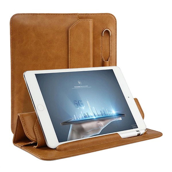 Чехол Jisoncase Mircofiber Leather Case Brown для iPad mini 5 коричневый JS-IM5-01M20