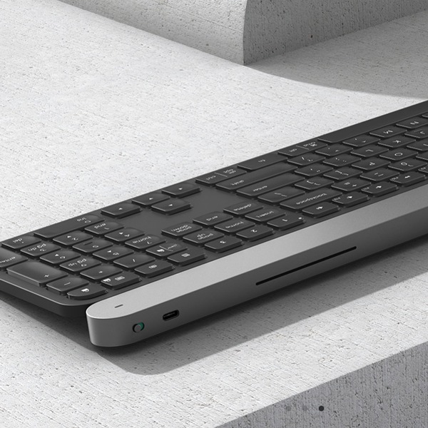 Logitech craft advanced keyboard grey bluetooth обзор