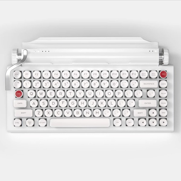   QwerkyToys Qwerkywriter S Color Exclusive Limited Edition White 