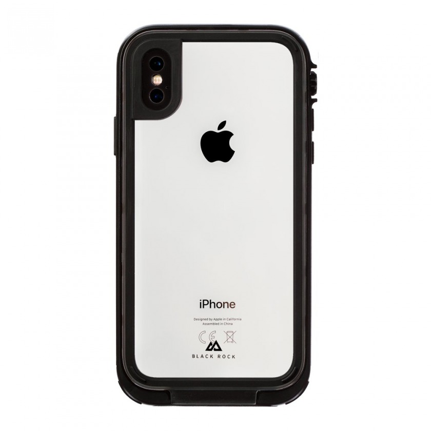 Влагостойкий чехол Black Rock 360 Hero Case Black для iPhone X/XS черный 1050TST02
