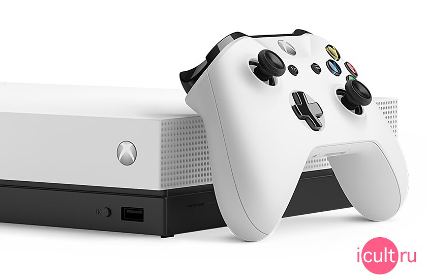 Microsoft Xbox One X White