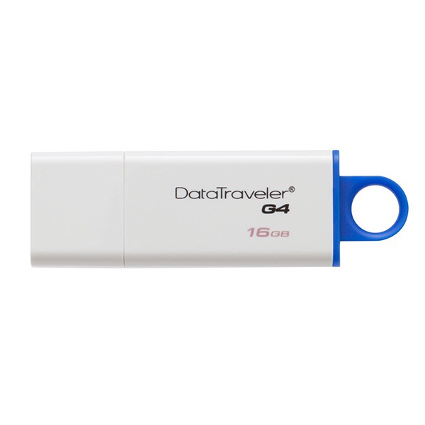 USB - Kingston DataTraveler G4 16GB USB 3.1 White/Blue / DTIG4/16GB
