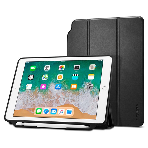 Чехол-книжка Spigen Smart Fold 2 Black для iPad 9.7 черный 053CS23991