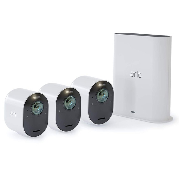 Система видеонаблюдения Arlo Ultra 4K (3 камеры) White белая VMS5340-100EUS