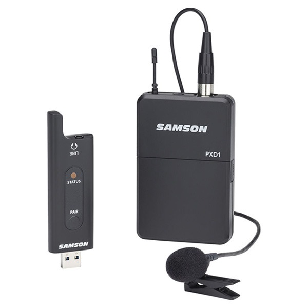  - Samson XPD2 Lavalier USB Digital Wireless System Black 