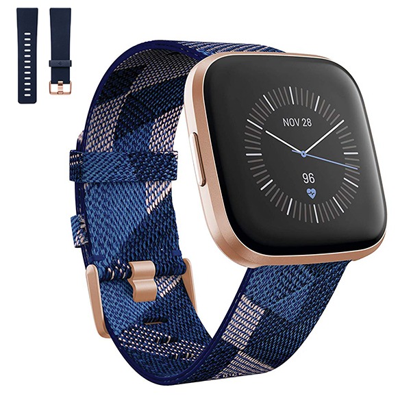-   Fitbit Versa 2 Special Edition Navy &amp; Pink/Copper Rose -/  FB507RGNV