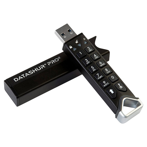 Защищенный USB флеш-накопитель iStorage DatAshur Pro 2 512GB Black черный