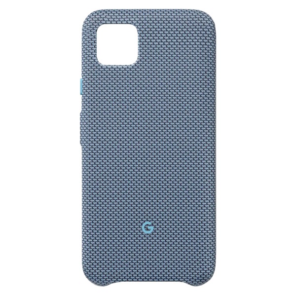 Чехол Google Fabric Case Blue-ish для Google Pixel 4 голубой