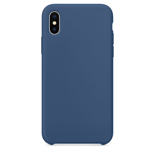 Силиконовый чехол Adamant Silicone Case для iPhone X синий