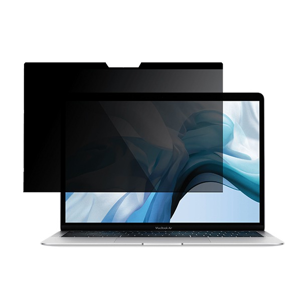 Антишпионская магнитная пленка XtremeMac MacBook Privacy Filter для MacBook Air 13&quot; 2018/19 черная/прозрачная MBA2-TP13-13