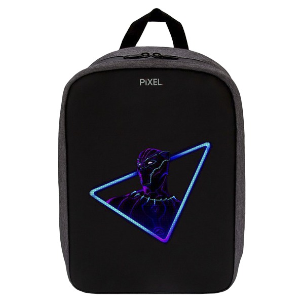 Интерактивный рюкзак с дисплеем Pixel Plus для ноутбуков до 15&quot; серый