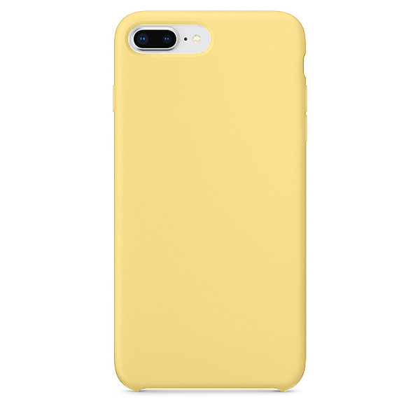 Силиконовый чехол Adamant Silicone Case для iPhone 7/8 Plus лимонад