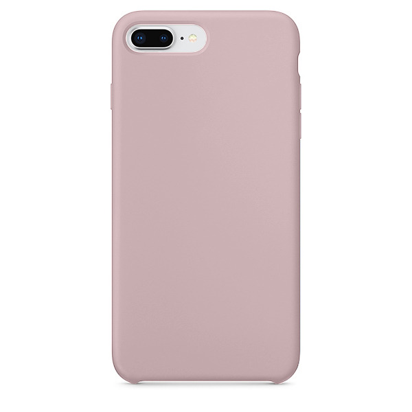 Силиконовый чехол Adamant Silicone Case для iPhone 7/8 Plus розовый песок