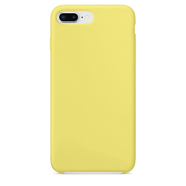 Силиконовый чехол Adamant Silicone Case для iPhone 7/8 Plus желтый