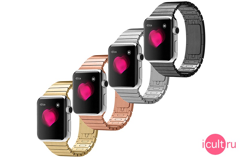 Adamant Stainless Steel Band Silver  Apple Watch 42/44 