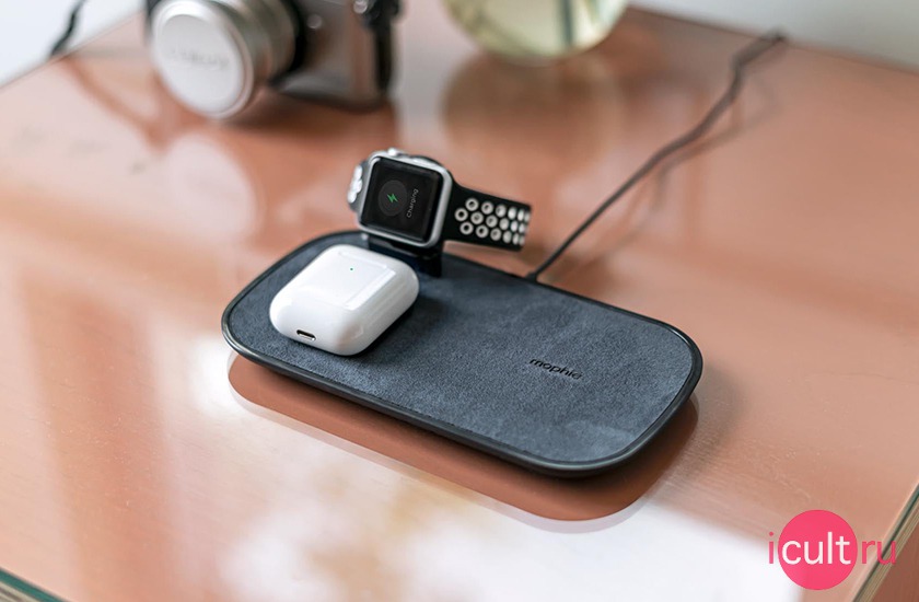 Mophie 3-in-1 Wireless Charging Pad (Fabric)