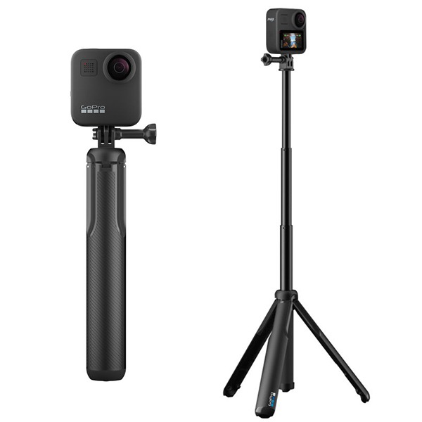 Телескопический монопод-штатив GoPro MAX Grip Tripod 23-56 см. для камер GoPro черный ASBHM-002
