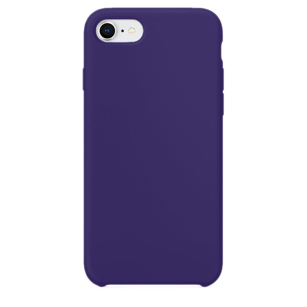 Силиконовый чехол Adamant Silicone Case для iPhone 7/8/SE 2020 ульрафиолетовый