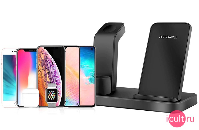 3 in 1 Wireless Charging Stand ABK-Q12