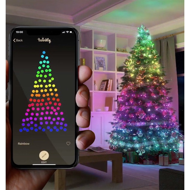   Twinkly Strings 105 RGB LEDS Wi-Fi 10,5   iOS/Android   TW-105-S-EU-P