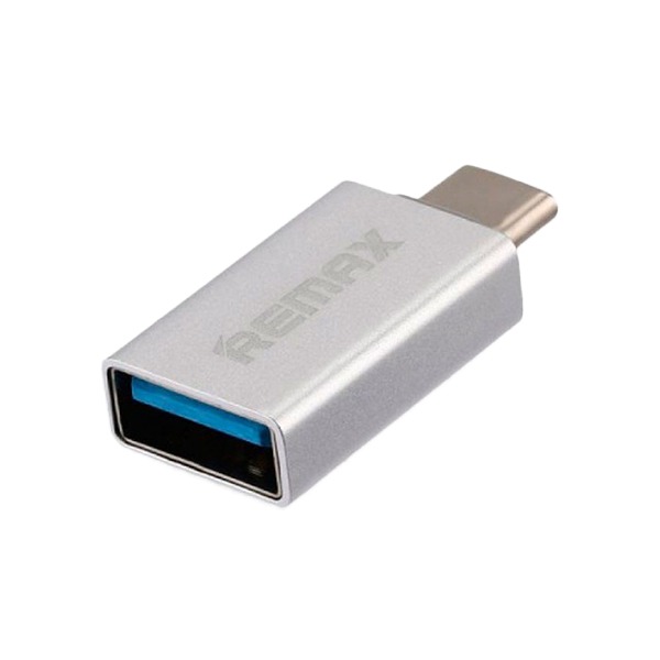  Remax USB - USB Type-C Silver  RA-OTG1