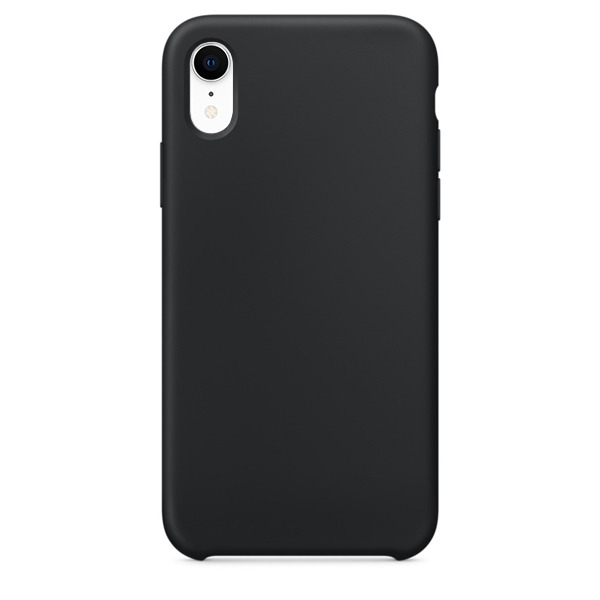 Силиконовый чехол Adamant Silicone Case для iPhone XR черный