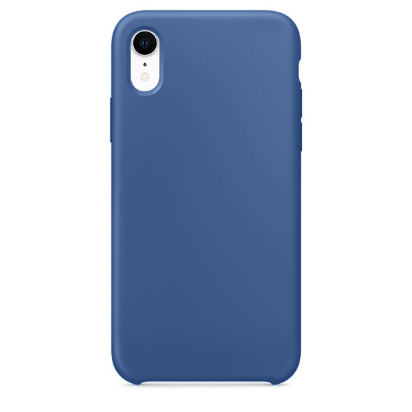 Силиконовый чехол Adamant Silicone Case для iPhone XR синий