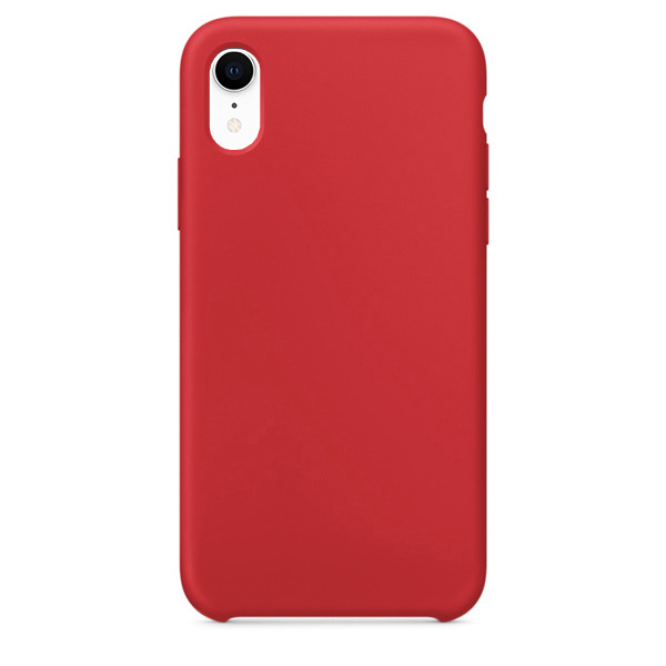 Силиконовый чехол Adamant Silicone Case для iPhone XR красный