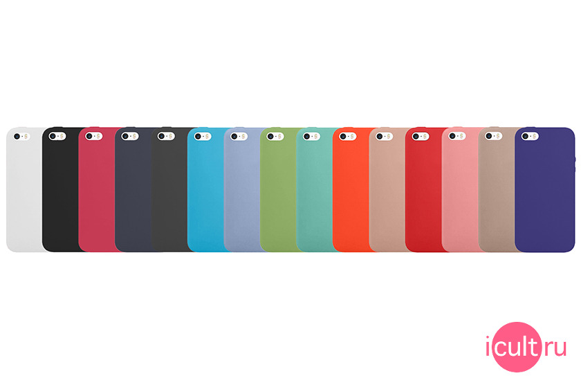 Adamant Silicone Case Mint  iPhone 5/5S/SE