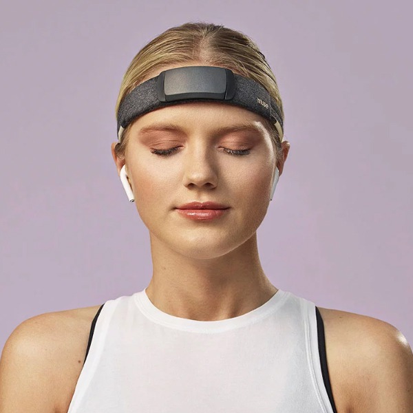 Прибор для медитации Muse S The Brain Sensing Headband для iOS/Android устройств черная/серая MS-01-GY-ML