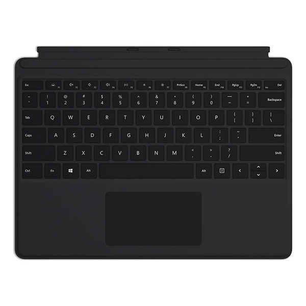 Обложка с клавиатурой Microsoft Surface Pro Keyboard Black для Microsoft Surface Pro X/Pro 8 черная ENG/RUS QJW-00001