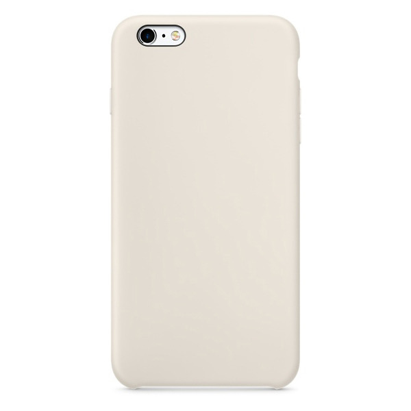Силиконовый чехол Adamant Silicone Case для iPhone 6/6S античный белый