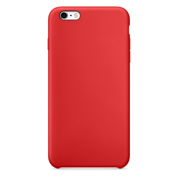 Силиконовый чехол Adamant Silicone Case для iPhone 6/6S красный