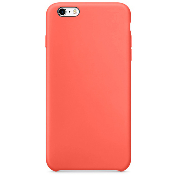 Силиконовый чехол Adamant Silicone Case для iPhone 6/6S Plus абрикосовый
