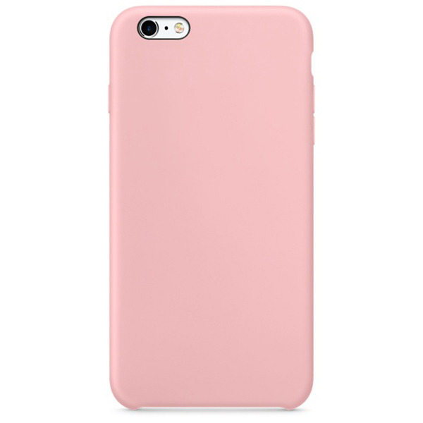 Силиконовый чехол Adamant Silicone Case для iPhone 6/6S Plus розовый