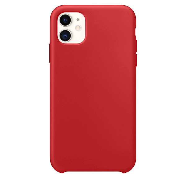 Силиконовый чехол Adamant Silicone Case для iPhone 11 красный