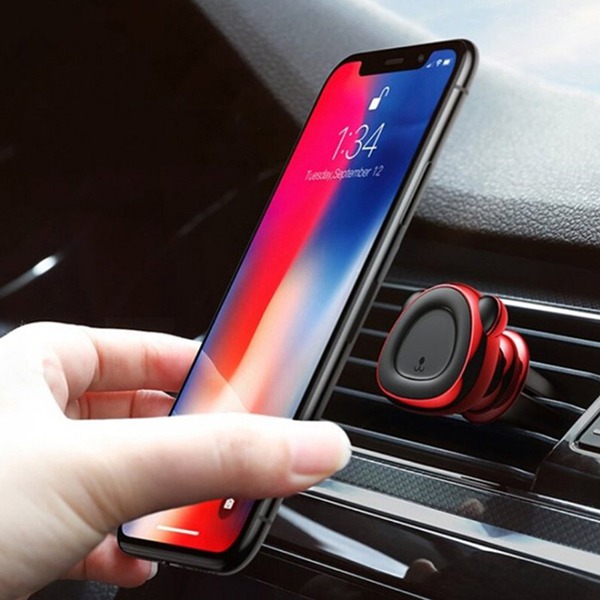 Автодержатель Baseus Bear Magnetic Car Bracket Red для смартфонов до 6.5&quot; красный SUBR-A09