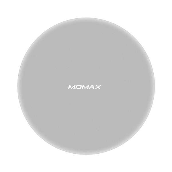    Momax Q.Pad Max 15W Fast Wireless Charger 1.67A Silver  UD12