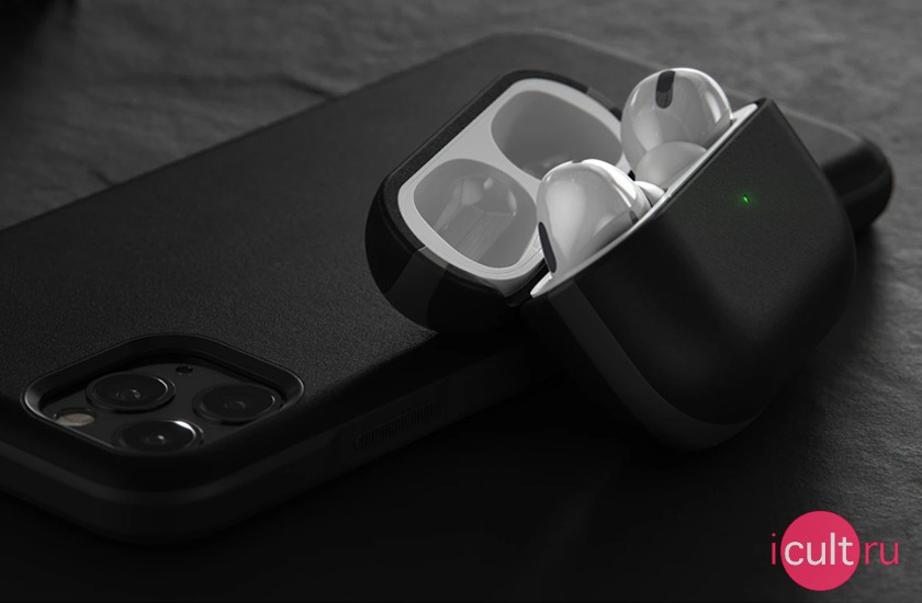 Nomad Rugged Case Black  Apple AirPods Pro