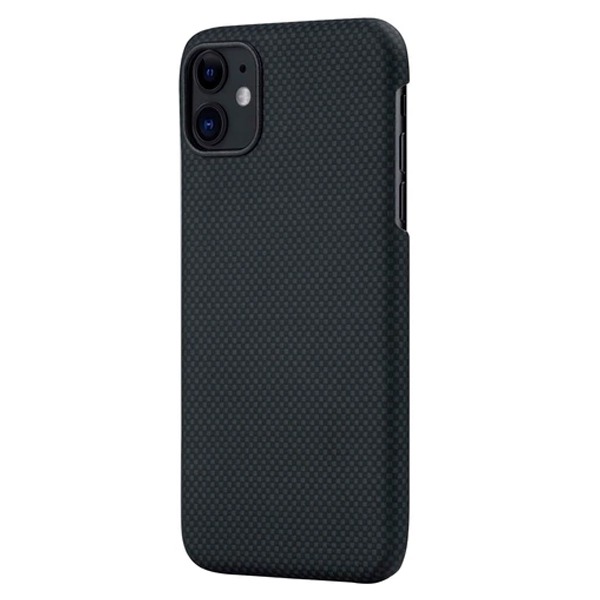 Чехол Pitaka MagEZ Case Black/Grey Plain для iPhone 11 черный/серый KI1102R