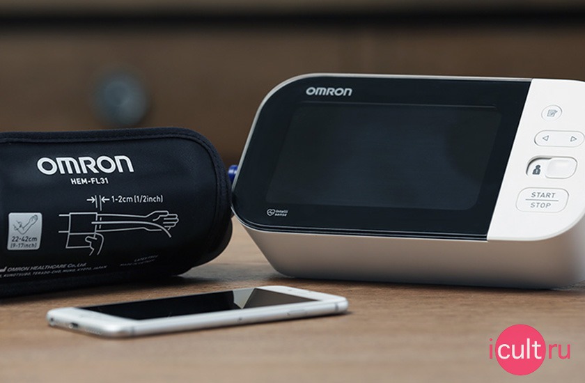 Omron 10 Series Wireless Upper Arm Blood Pressure Monitor BP7450