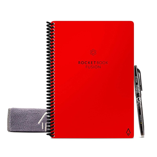 Ручка + блокнот Rocketbook Fusion Executive Atomic A5 Red красный EVRF-E-K-CBG