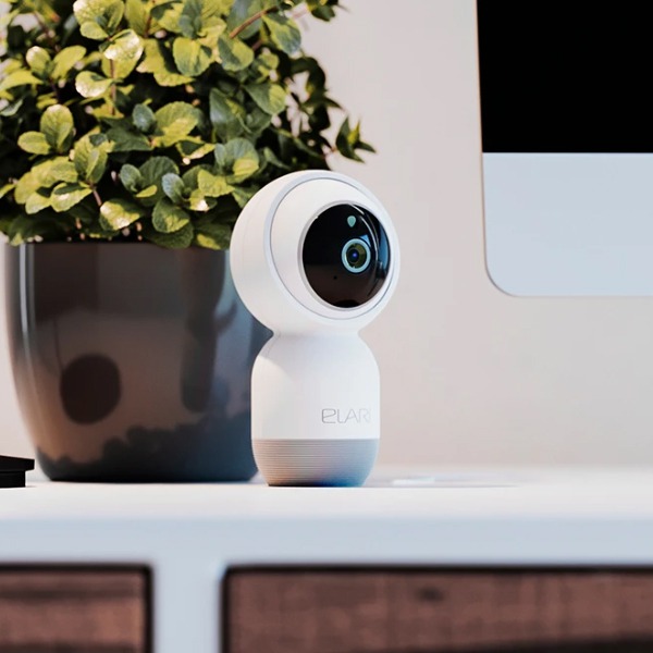 Wi-Fi камера наблюдения Elari Smart Camera 360 White белая