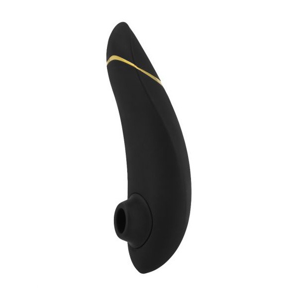 Womanizer Стимулятор клиторальный бесконтактный Premium черный/золотой