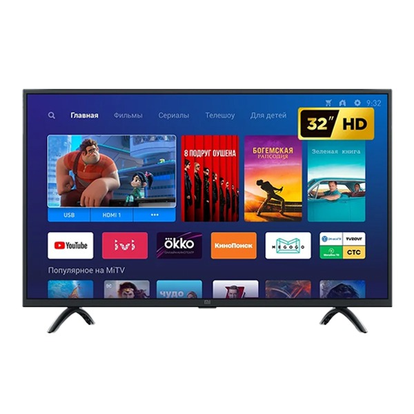 Телевизор Xiaomi Mi TV 4A 32 T2 31.5&quot; (2019) Black черный (EU)